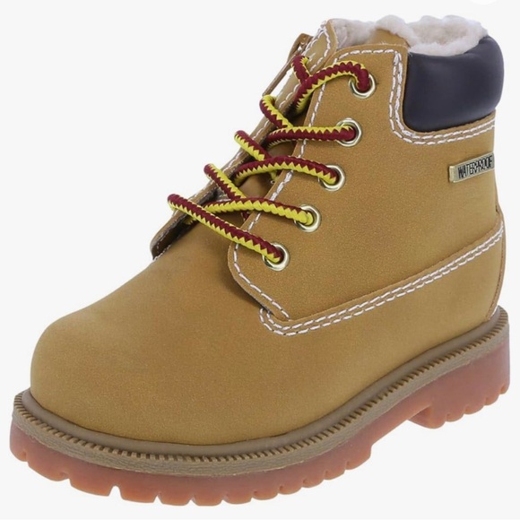 Smart fit | “tan boys” fleece waterproof boots | size 9 - Picture 1 of 13